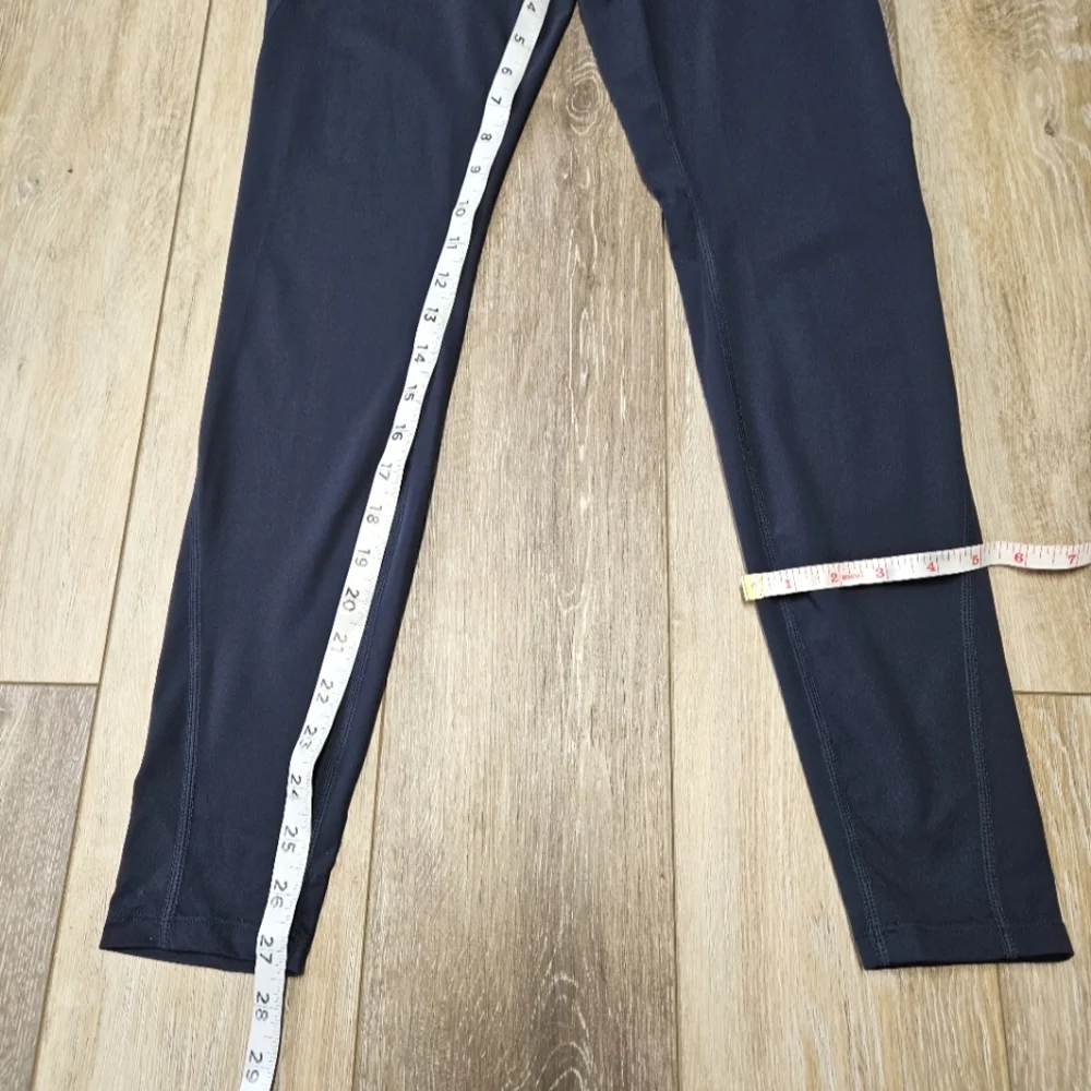 Halara SoCinched High Waisted Tummy Control Full Leggings Black Women's Medium - Picture 6 of 8